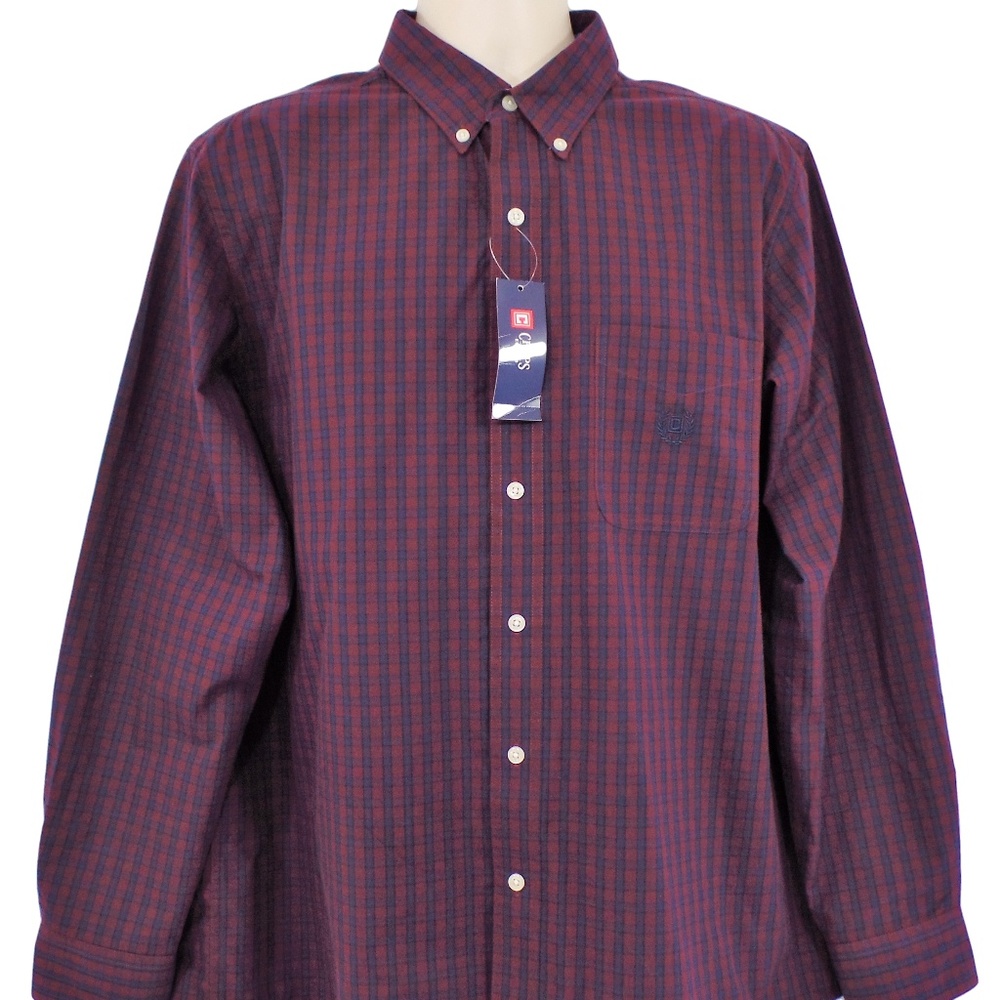 NEW Men's Chaps Easy Care Long Sleeve Button Down